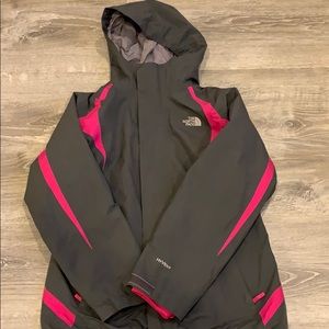 Ski Jacket, Pink and Gray